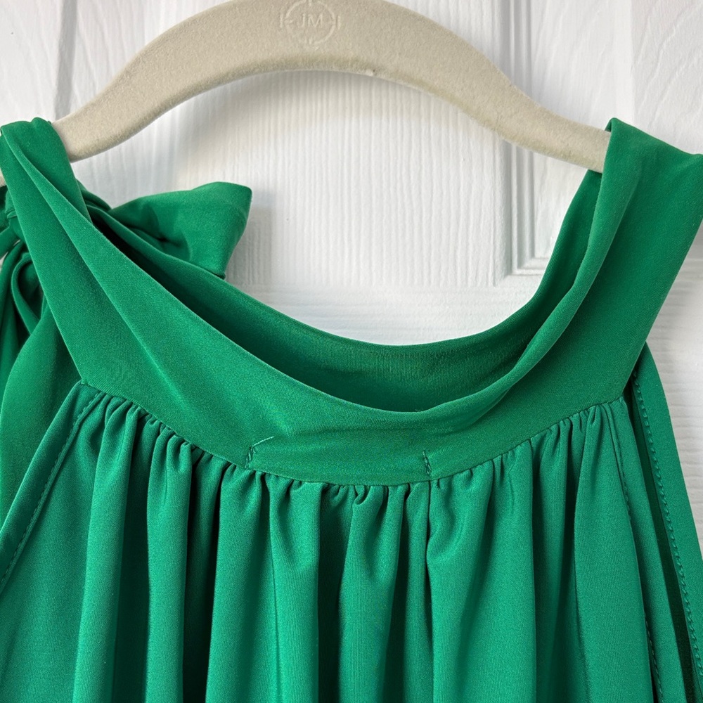 Women’s Halter Tank Top with Ruching Neckline - Size: 12 - Picture 9 of 16